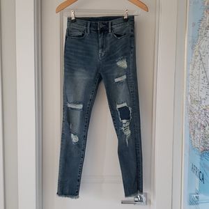 BDG high rise crop jeans